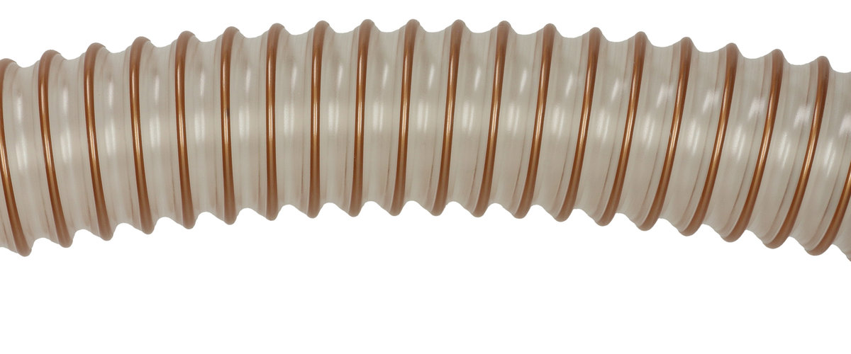 Material- und Förderschlauch Ø32 x 42mm, Ester-Basis, Polyurethan, glatt