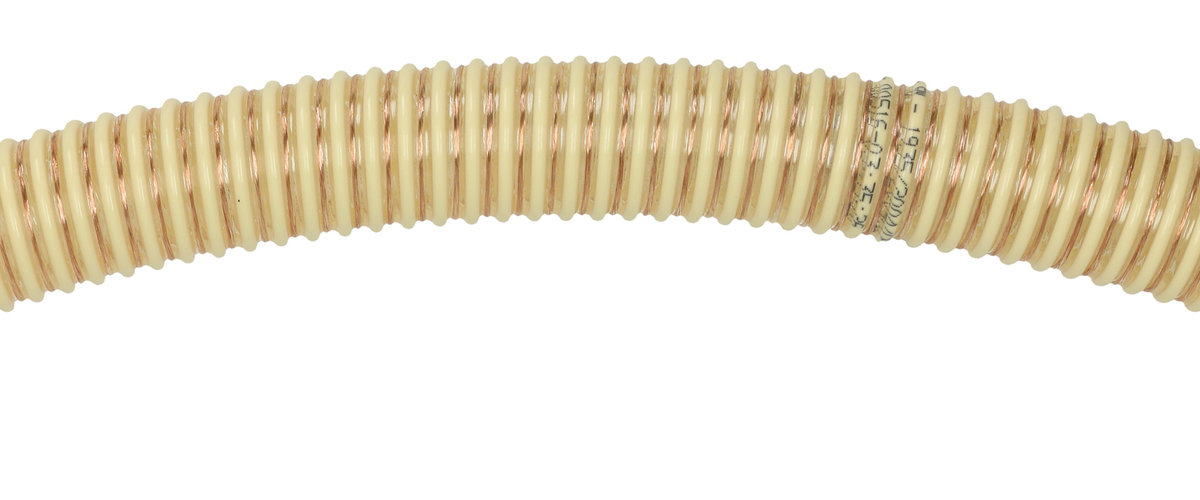 Material- und Förderschlauch Ø40 x 47mm, Polyether-Elastomer, rein, glatt