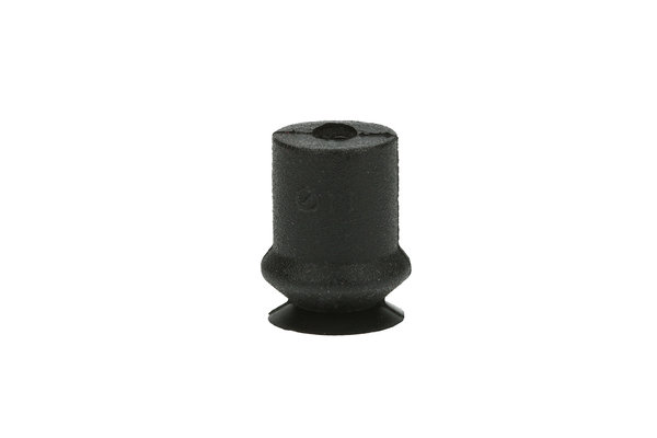 Vakuum-Sauger mit 1,5 Faltenbalg, NBR schwarz