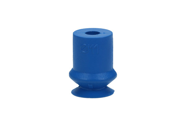 Vakuum-Sauger mit 1 Balg, Ø 43mm, Material: HT blau