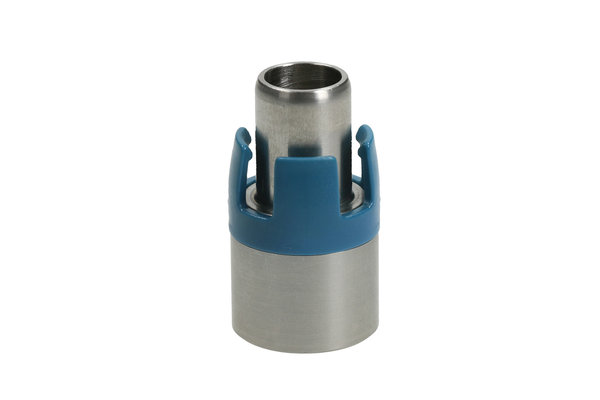 Edelstahl Kupplungsnippel gerade DN09 mit Innengewinde G1/4 ohne Absperrventil ( kurze Bauform )